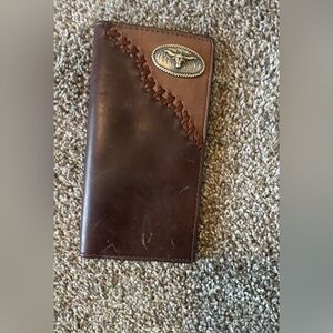 Classic Brown Leather Bifold Wallet